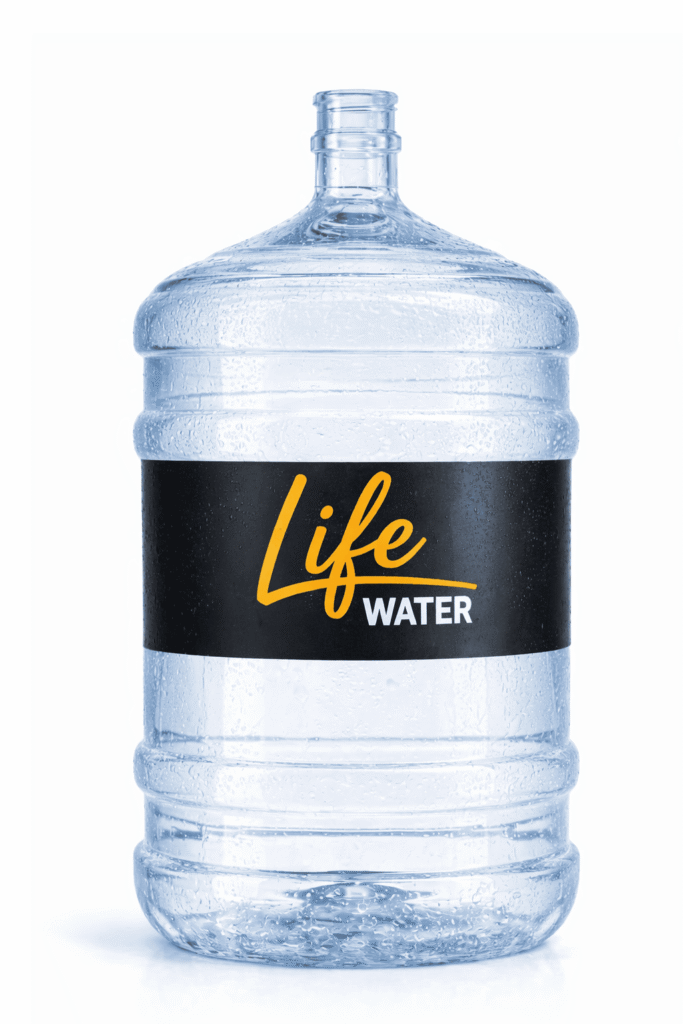 refill your own water container alkaline water filling station Life Water